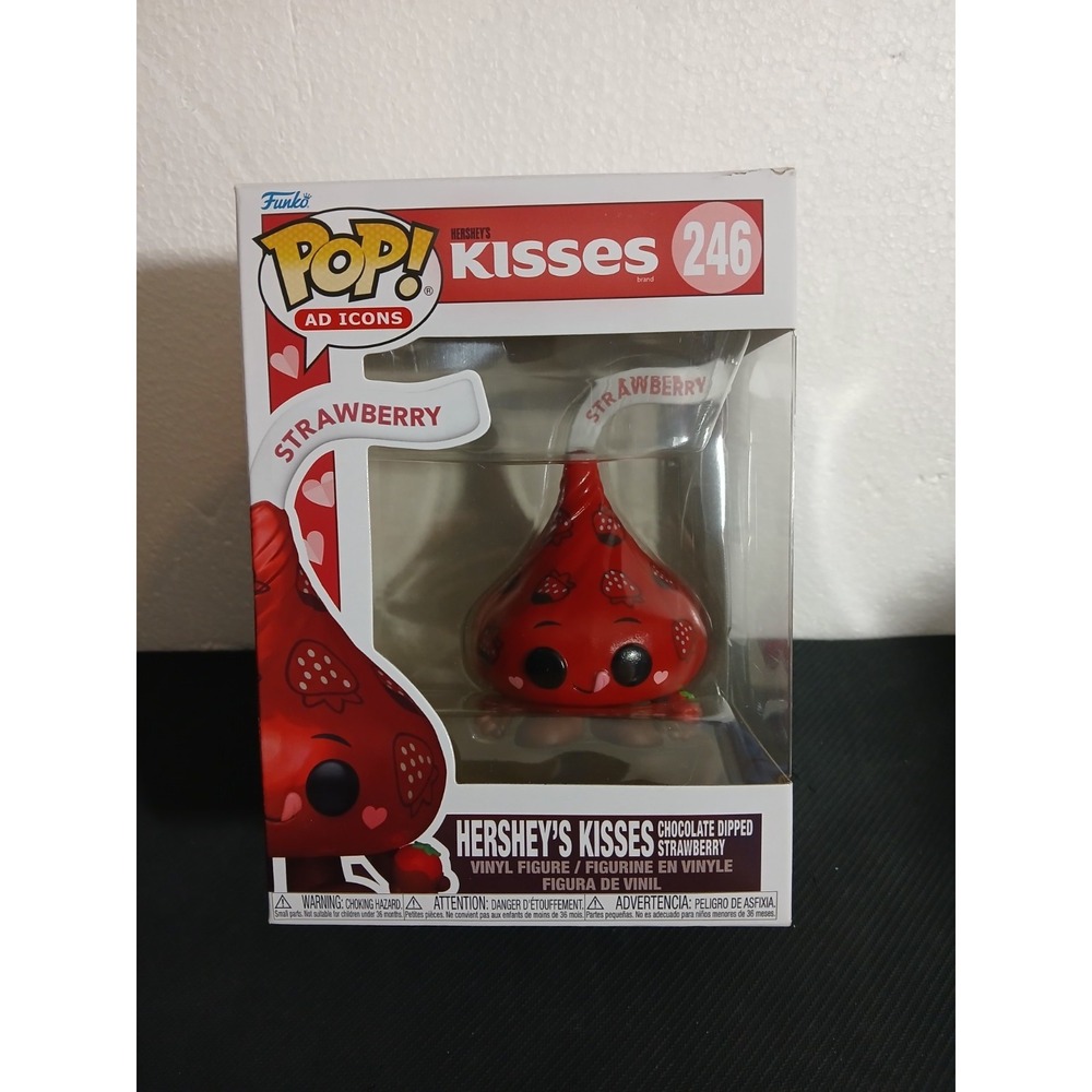 Funko Pop! Ad Icons: Hershey's Kisses Chocolate Dipped Strawberry #246